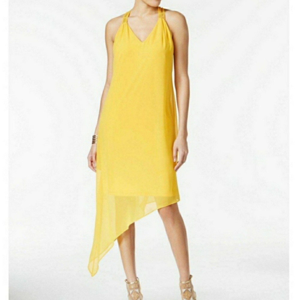 Thalia Sodi Sevile Sun Gold Dress Size S